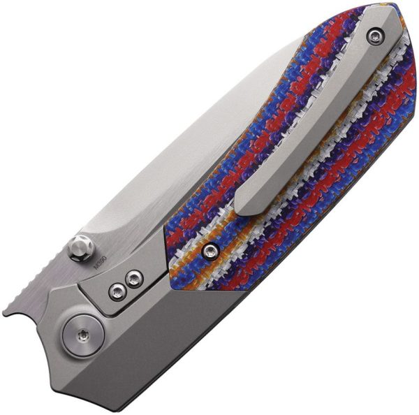 RMTRTPTNC_add_01.jpg REMETTE Meteor Button Framelock Folding Knife M390 Titanium