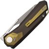 REMETTE Peregrine Falcon Button Liner Folding Knife M390 Titanium