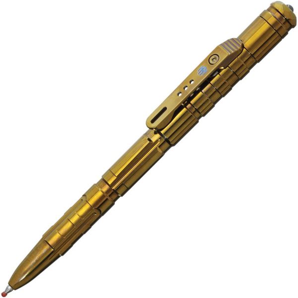 REMETTE Tactical Pen Ti Gold - Aerospace Grade EDC Pen