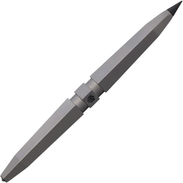 REMETTE Tactical Pen Ti Gray - Glass Breaker EDC
