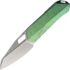 RMTRTWPGR.jpg REMETTE Woodpecker Linerlock Green Titanium M390