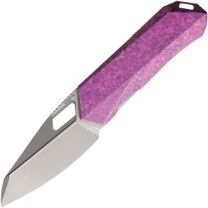 REMETTE Woodpecker Linerlock Pink Folding Knife M390 Blade