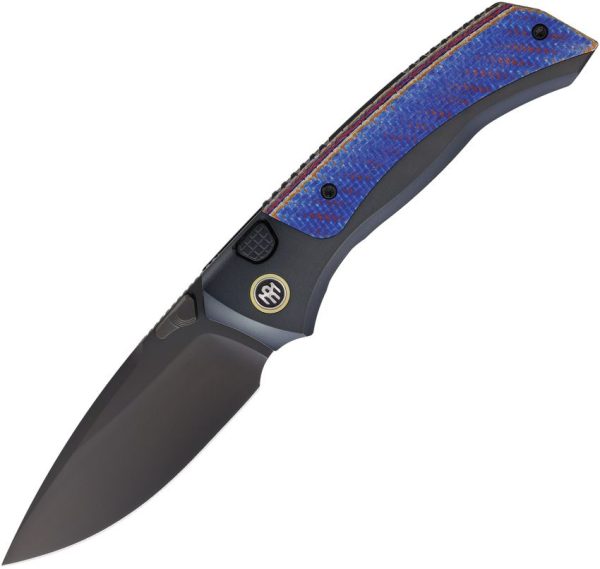 RMTRTWSBC.jpg REMETTE Steed Button Framelock Black DLC M390