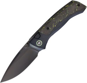 RMTRTWSBH.jpg REMETTE Steed Button Framelock Folding Knife M390 Carbon Fiber