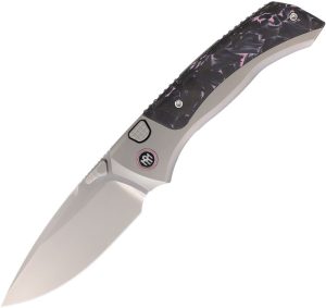 RMTRTWSTP.jpg REMETTE Steed Button Framelock Gray Purple CF M390