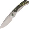 REMETTE Steed Button Framelock Yellow M390 Folding Knife