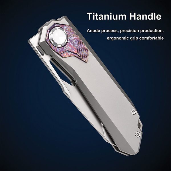 REMETTE Peregrine Falcon Linerlock Ti Folding Knife M390