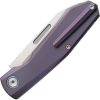 Remette Squirrel Slip Joint Purple Ti Folding Knife M390