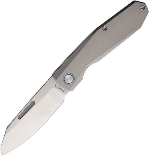 Remette Squirrel Slip Joint Titanium Folding Knife M390