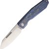Remette Squirrel Slip Joint Lightning M390 Folding Knife Titanium