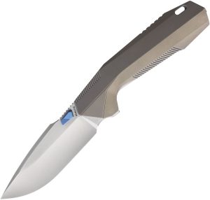 REMETTE RT-WK1 Linerlock Folding Knife M390 Titanium 3.5"