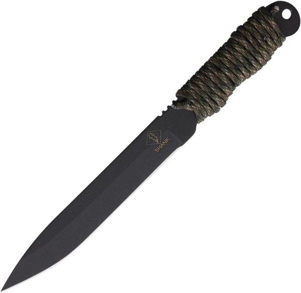 Ranger Knives Shank Fixed Blade - Camo Cord Handle