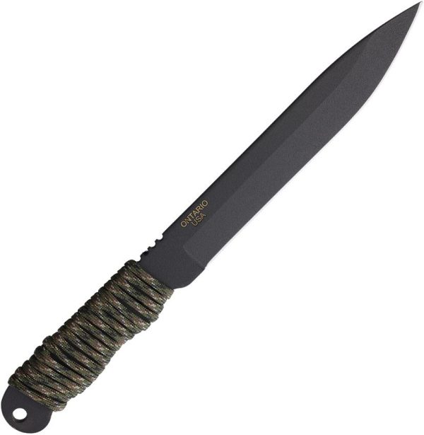 Ranger Knives Shank Fixed Blade - Camo Cord Handle