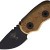 Ranger Knives Little Bird Neck Knife - Tan Micarta