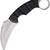 Ranger Knives Karambit Fixed Blade - Black Wood Handle