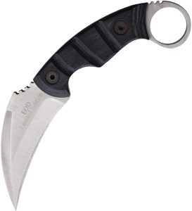 Ranger Knives Karambit Fixed Blade - Black Wood Handle