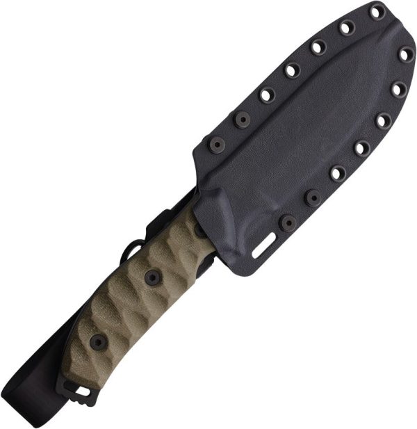 Ranger 4.5 Fixed Blade OD Green Micarta Drop Point Knife