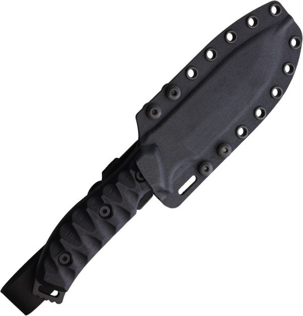 Ranger 4.5 Fixed Blade Black Carbon Steel Drop Point USA