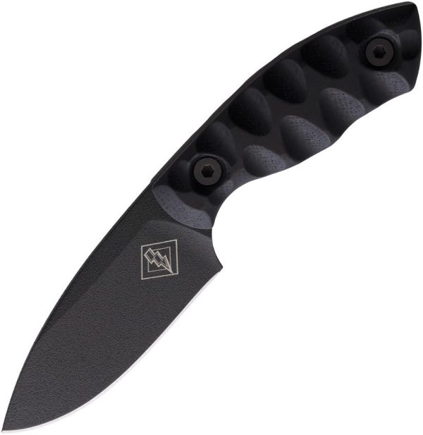 Ranger Knives Model 3 Fixed Blade 3" Black Carbon Steel USA