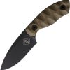 Ranger Knives Model 3 Fixed Blade OD Green Micarta 3in Drop Point