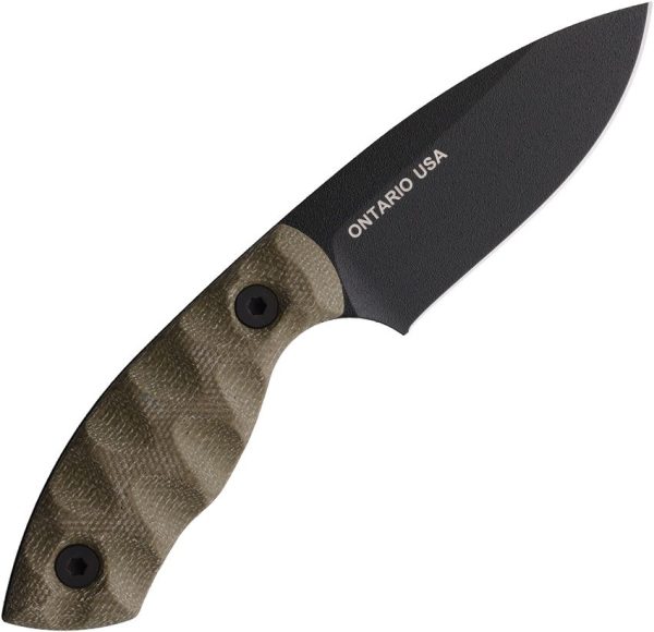 Ranger Knives Model 3 Fixed Blade OD Green Micarta 3in Drop Point