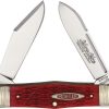 Robeson Swellcenter Moose Red Bone Folding Knife