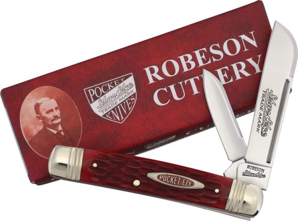 Robeson Congress Jack Red Bone Folding Knife