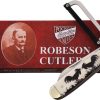 Robeson Gamecock White Etch Multi-Blade Knife