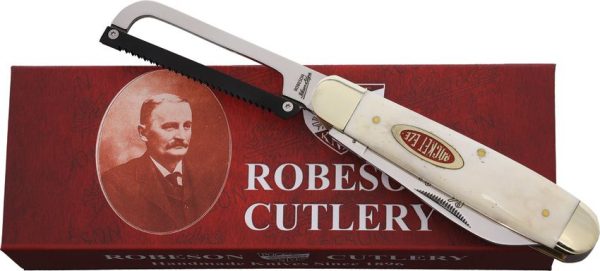 Robeson Gamecock White Bone Multi-Blade Knife