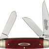 Robeson Cattleman Red Bone Three-Blade Knife