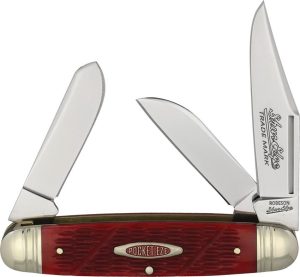 Robeson Cattleman Red Bone Three-Blade Knife