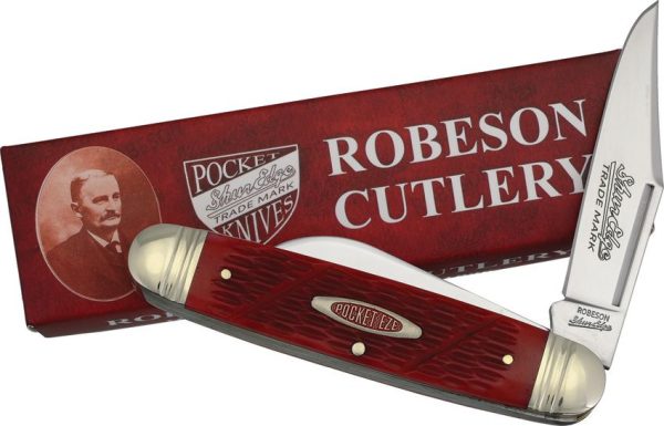 Robeson Cattleman Red Bone Three-Blade Knife