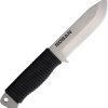 Rogan USA RFK Fixed Blade 1095HC Steel Black Handle USA Made