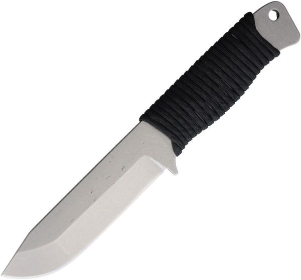 Rogan USA RFK Fixed Blade 1095HC Steel Black Handle USA Made