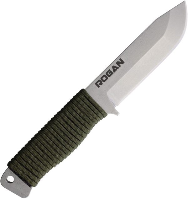 Rogan USA RFK Fixed Blade OD Green 1095HC Steel USA Made