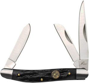 Roper Stockman Black Bone 1065 Carbon Steel