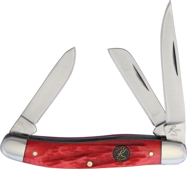 Roper Stockman Chaparral Red Bone 3.5 inch