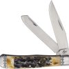 Roper Trapper Burnt Bone Carbon Steel