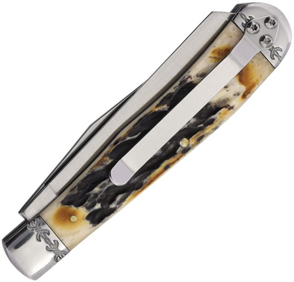 Roper Trapper Burnt Bone Carbon Steel