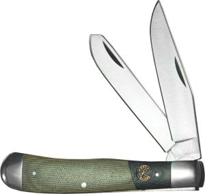 Roper Rattler Trapper Green Micarta