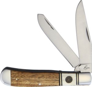 Roper Laredo Trapper Brown Wood Bone