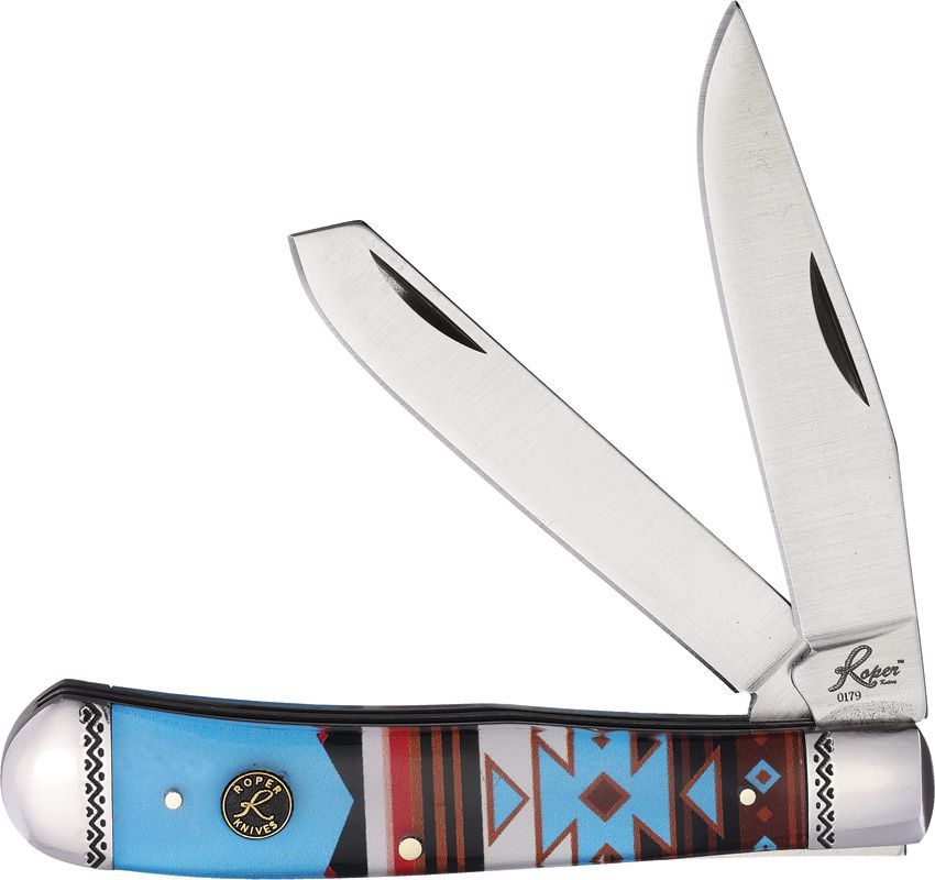 Roper Trapper Sunset Series 2 - Acrylic Handle | Atlas Knife Co