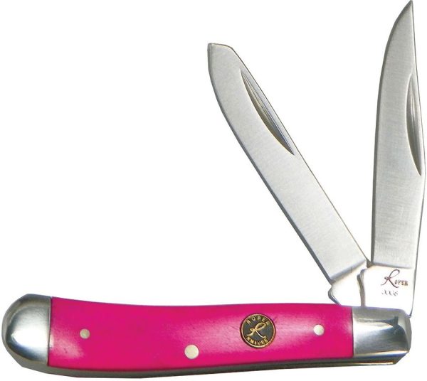 Roper Peanut Pink Sky - Bone Handle
