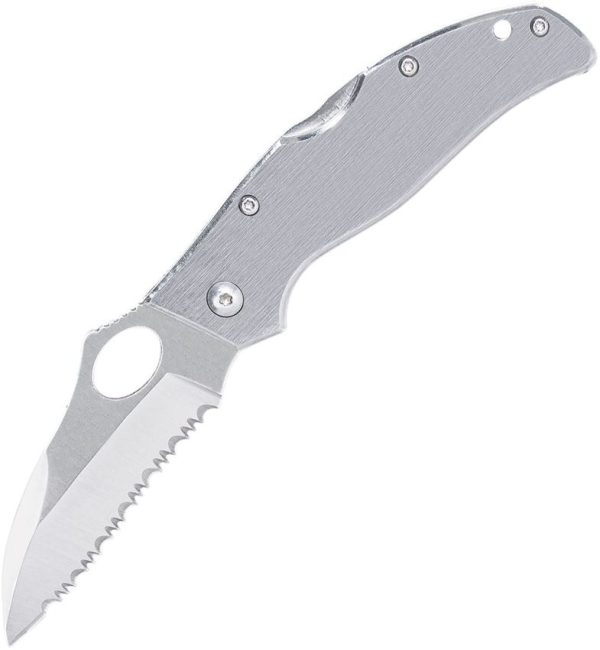Roper Flash Lockback Serrated Stainless Folding Knife