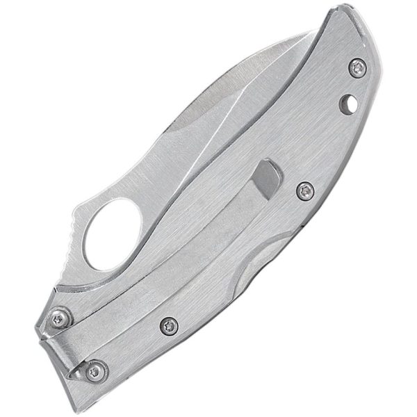 Roper Flash Lockback Serrated Stainless Folding Knife