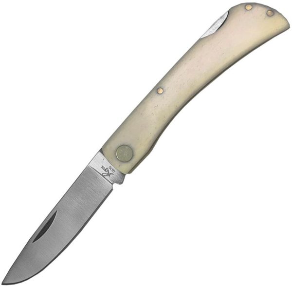 Roper Tumbleweed White Bone Carbon Steel Folding Knife