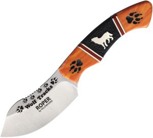 Roper Yellowhorse Wolftrax Skinner - Stone Inlay