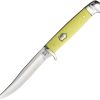 Rough Rider Small Hunter Yellow Delrin Fixed Blade