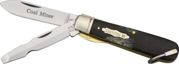 Rough Rider Electricians Knife Stainless Multi-Blade