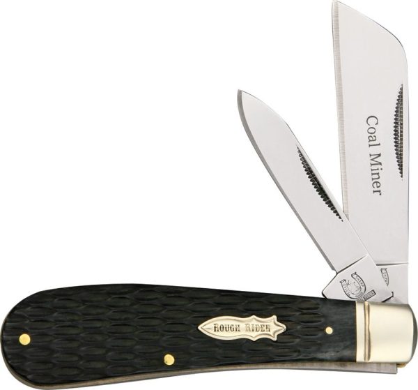 Rough Rider Coal Miner Black Bone - Multi-Blade